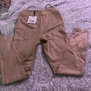 Missguided Tan Skinny Pants